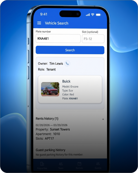 Instant Vehicle Search